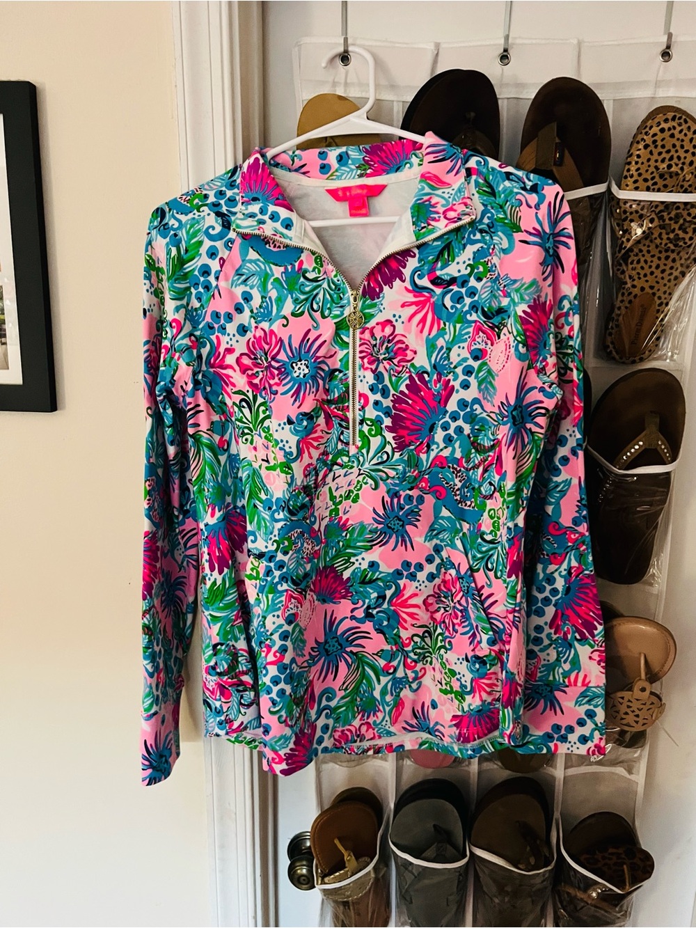 NWOT womens Small Lilly Pulitzer Popover